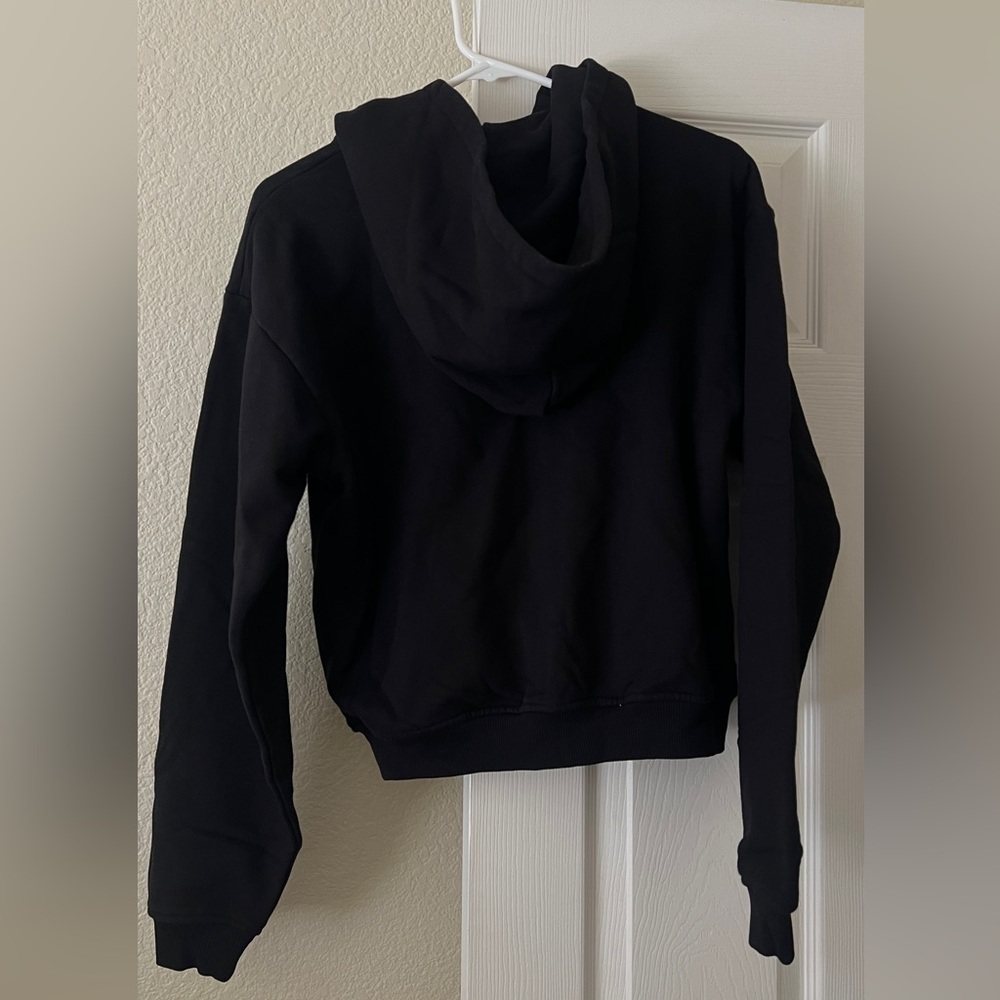 Khy fleece zip hoodie with oversized hood - Picture 6 of 8